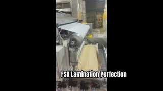 फ़ॉइल स्क्रिम क्राफ्ट पेपर लैमिनेटिंग मशीन